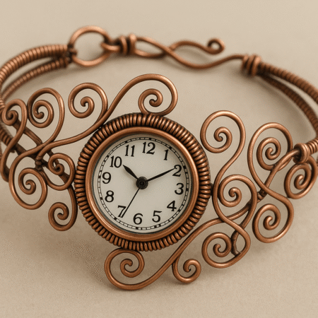 Kreasi Aksesoris Jam dengan Menggunakan Kawat